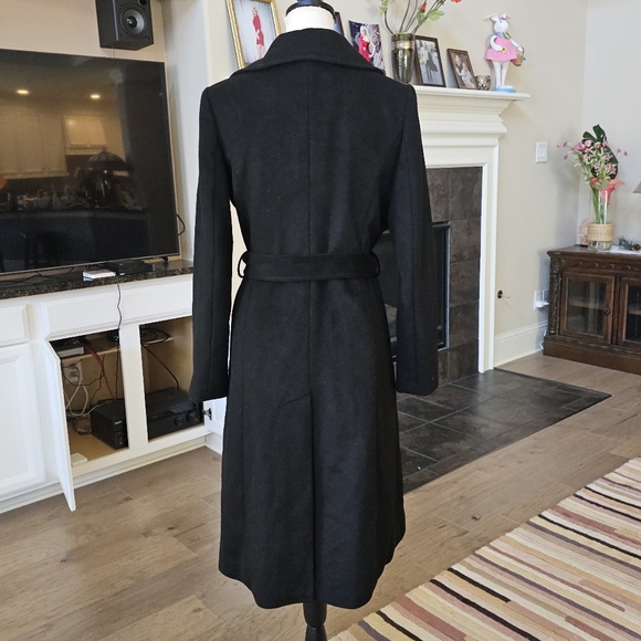 Antonio Melani black coat 51% wool rn 589098 8 - Picture 12 of 14